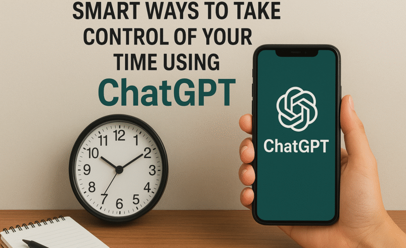 Smart Ways To Take Control of Your Time Using ChatGPT