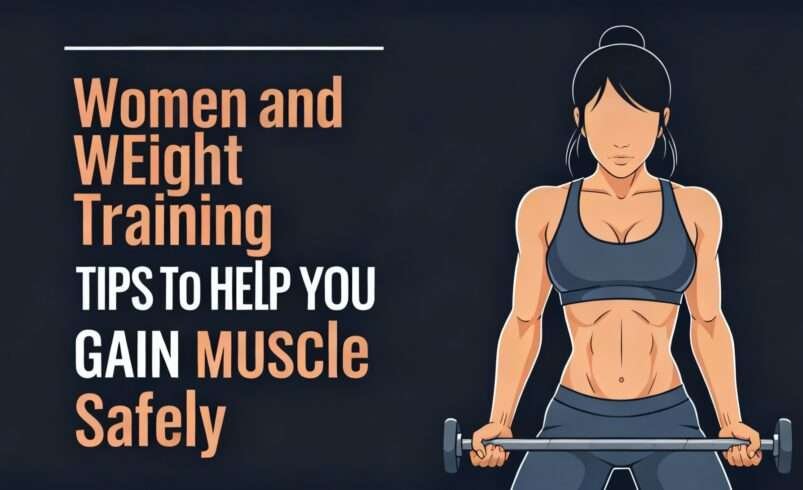 Women And Weight Training Tips To Help You Gain Muscle Safely